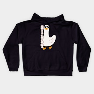 Silly Goose with Sunglasses _ Funny Kids Hoodie